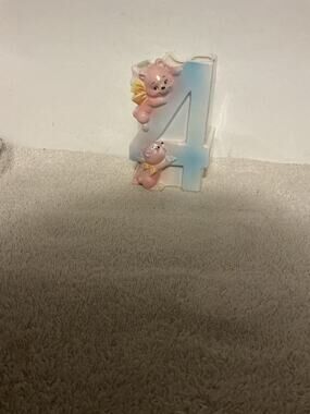 Vintage 1966 Relpo Samson Import Planter 5681 Baby Nursery Ceramic Kitsch Japan